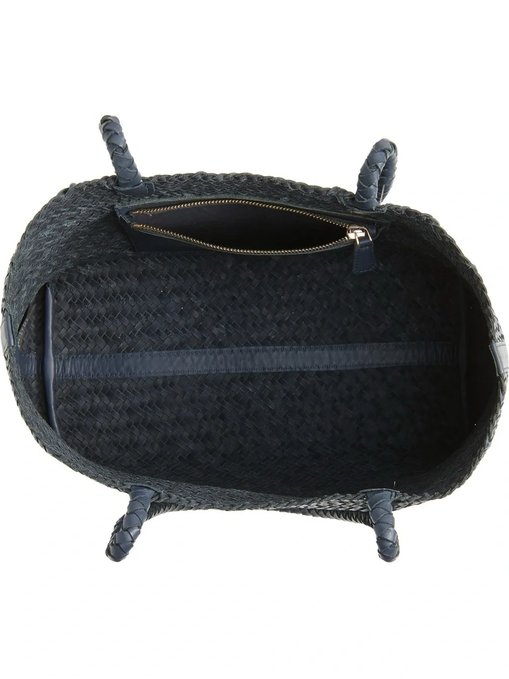 Madewell Cow Leather Handwoven Tote with seamless construction, black 🖤 - Picture 16 of 17